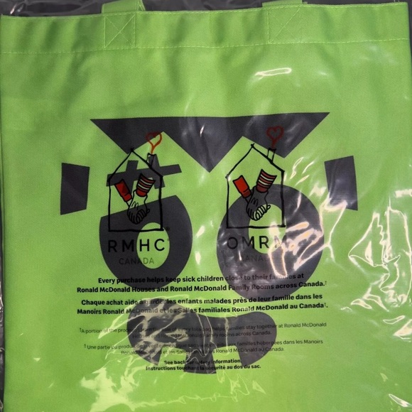4 McDonalds Tote Bags Halloween 2023 Canada Exclusive - NEW - Picture 2 of 5